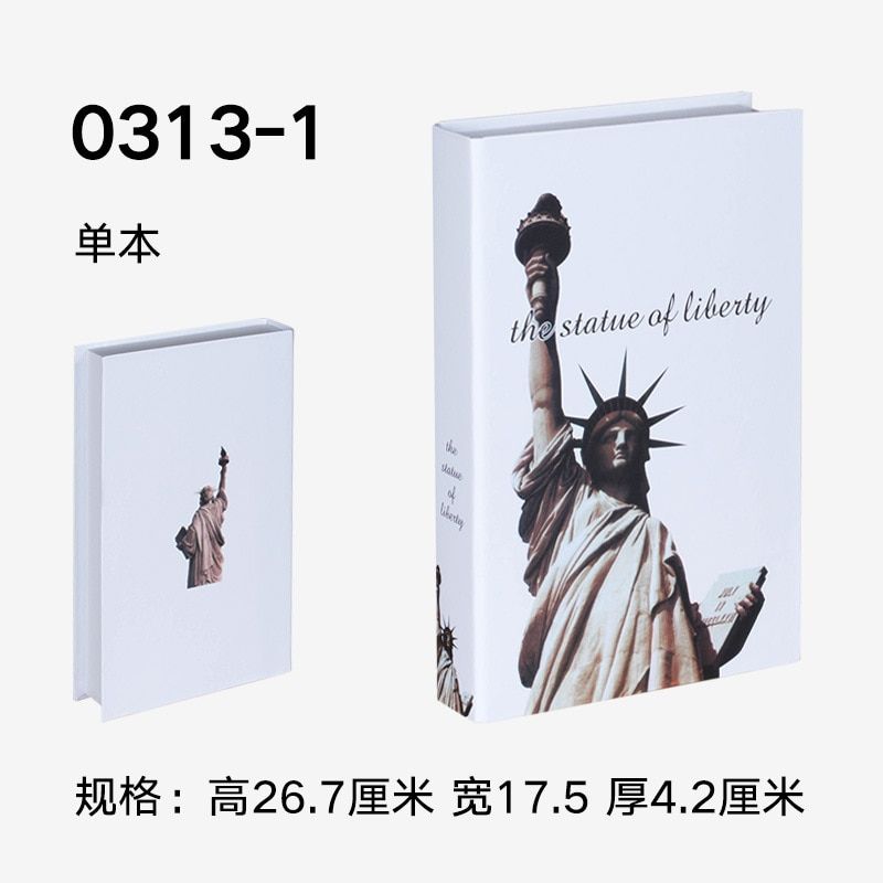 Fashionable Fake Book decoration home decoration books modern simulation luxury storage box decoration Club Hotel model