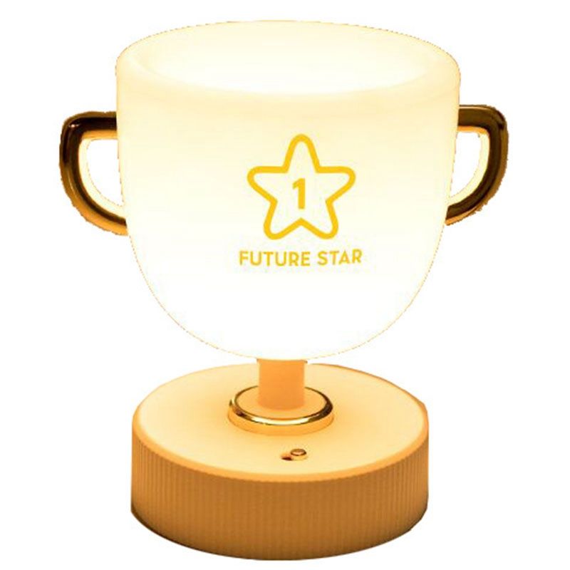 Small Trophy Night Lights Pen Holder Night Light Bedroom Sleeping Bedside Light Study Decorative Led Night Lamps