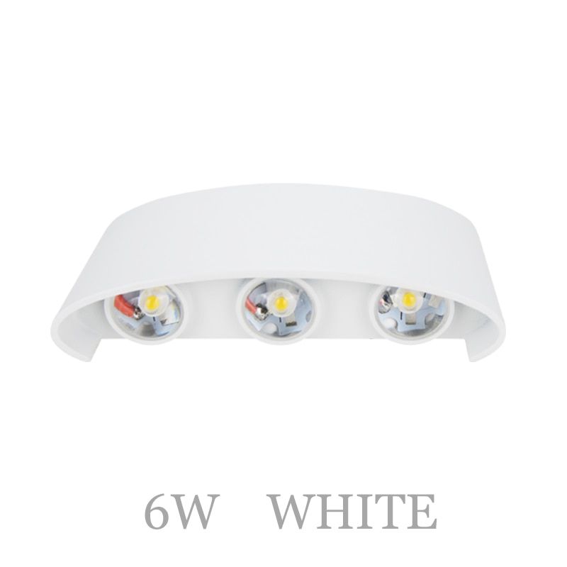 Nordic LED wall lamp Aluminum Waterproof outdoor wall lights for rch/Garden /Bathroom light led luminaire 4W/6W/8W/10W /12W