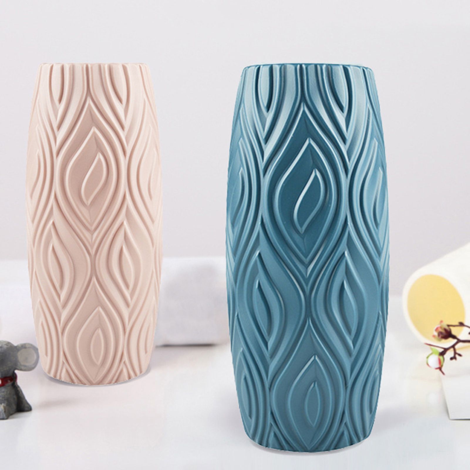 Flower Vase Anti-scratch Creative ic Ceramic Look Vase