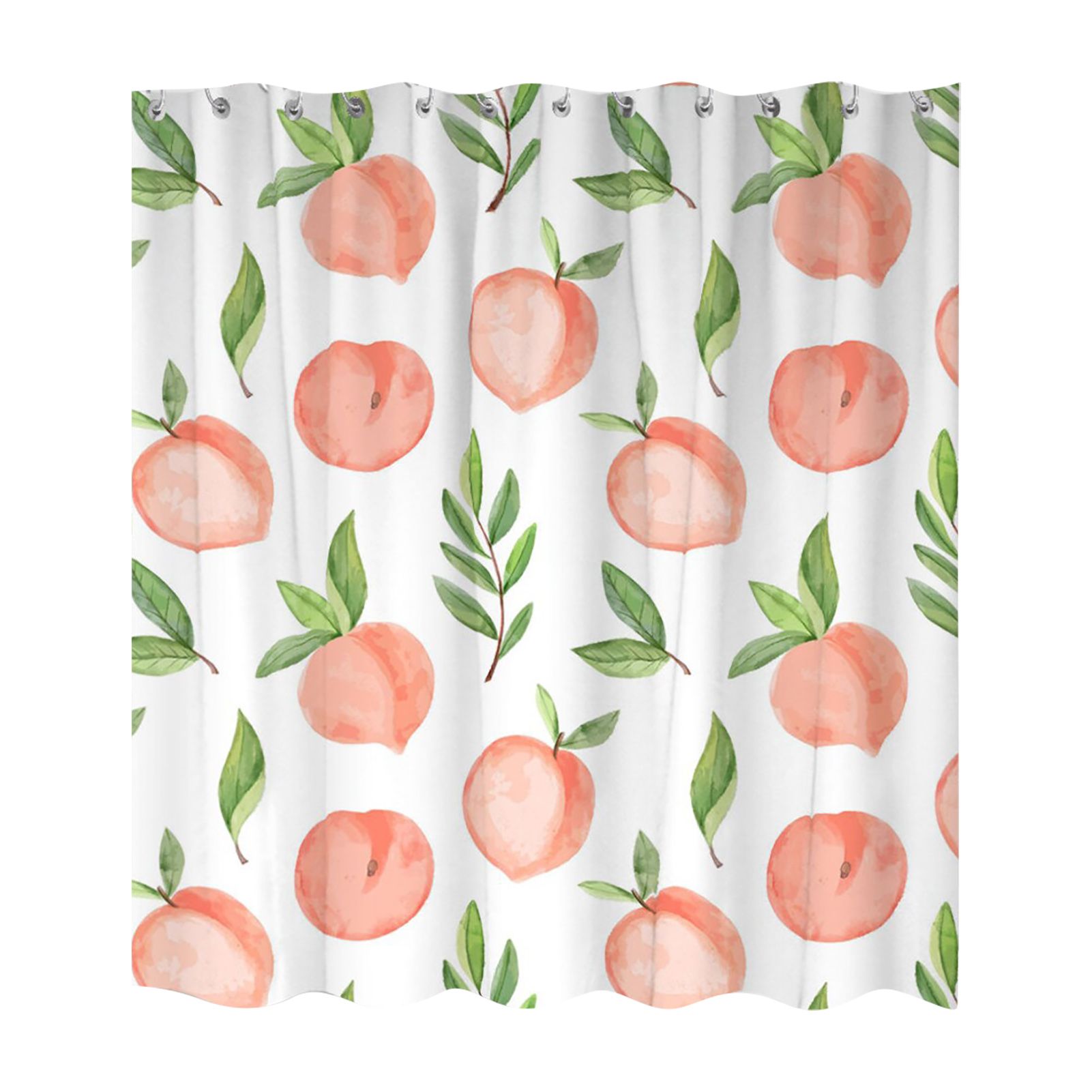 Shower Curtain Clear Printing Tear-resistant Waterproof Bath Tub Shower Curtain for Home