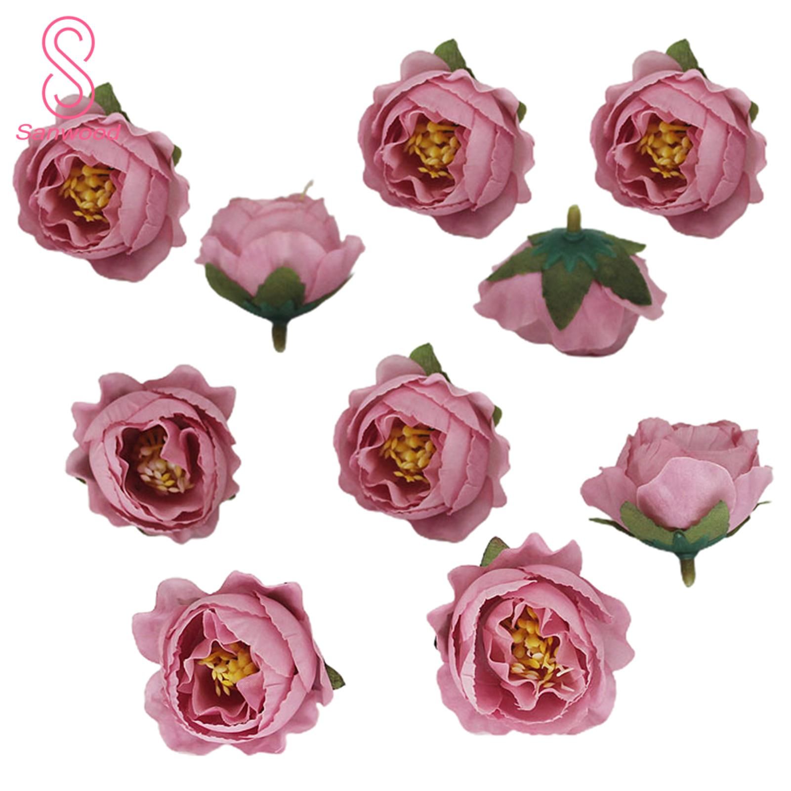 Fake Rose Head Long-lasting DIY Gifts Box Artificial Flower