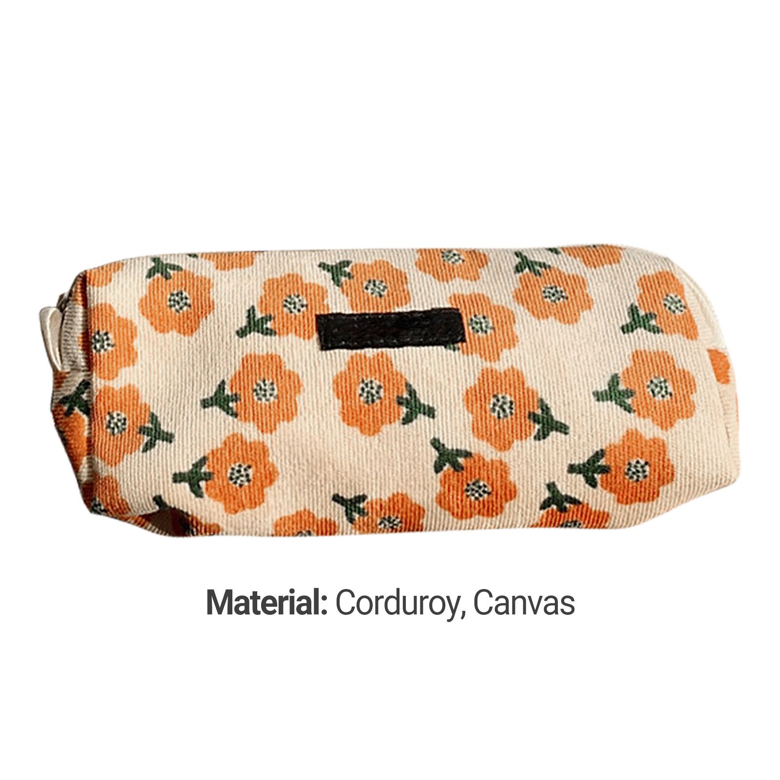 Pencil Case Corduroy Lady Large Tl Toiletry Storage Pouch