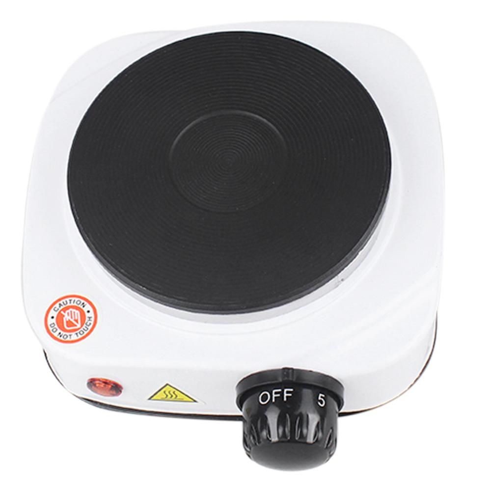 500W Mini Electric Hot Plate Stove Countertop Practical Solid Hotplate Heating Furnaces Kitchen Cooking Hotplate For Home EU Plug
