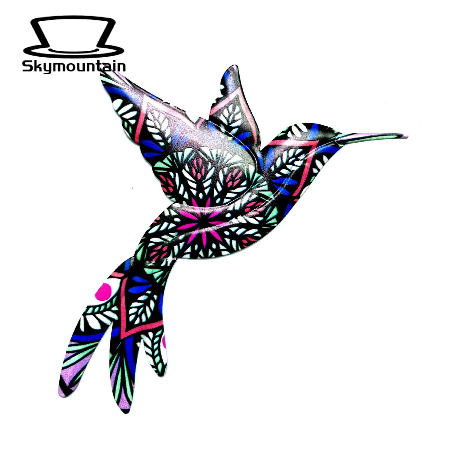 Skymountain Hummingbird Decoration Hand-crafted Sophisticated Texture Innovative Hummingbird Sign