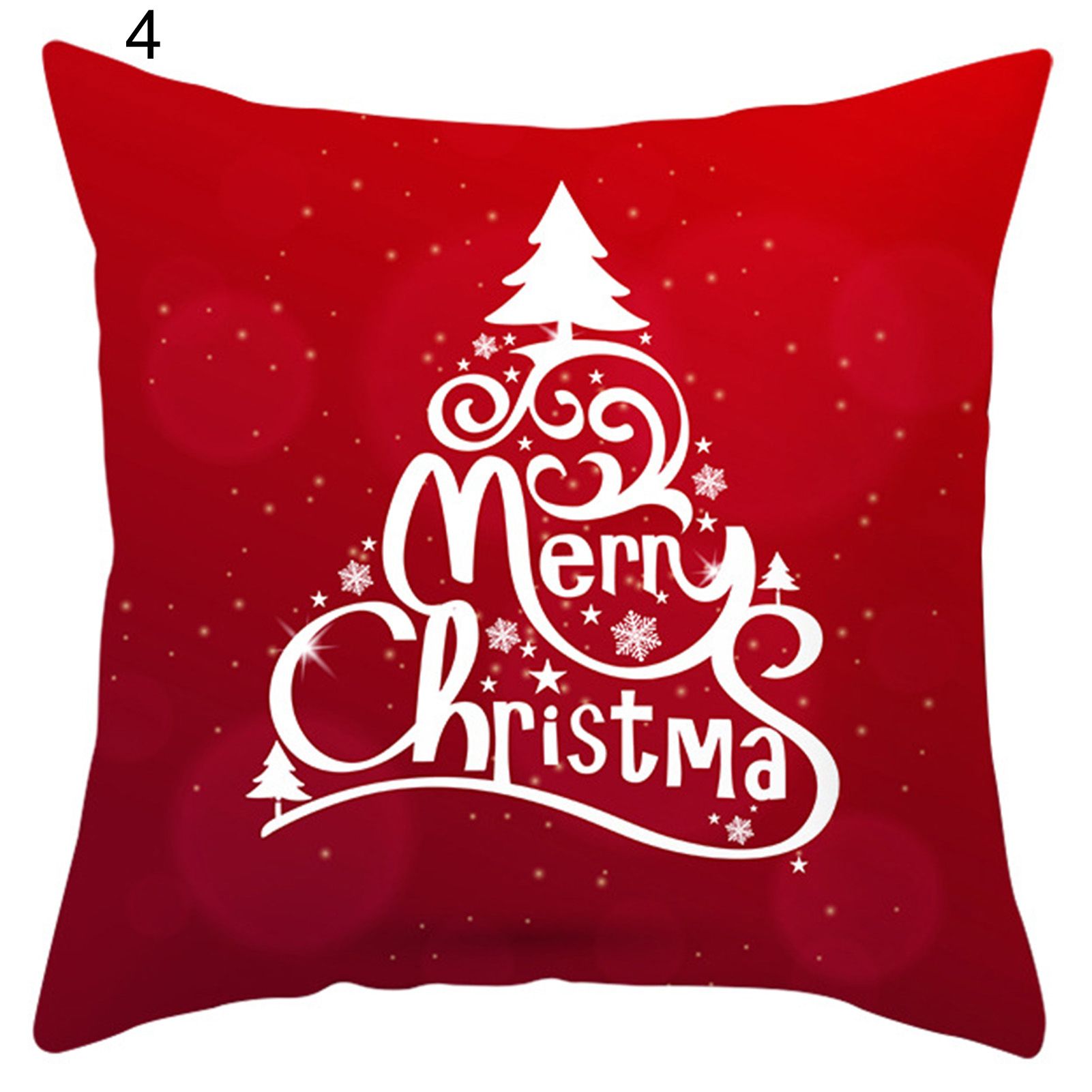 Square lowcase Prtical Snowflake Christ low Cover