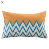 Home Bed Sofa Decor Bird Leaf Wave Geometric Print low Case Cushion Cover