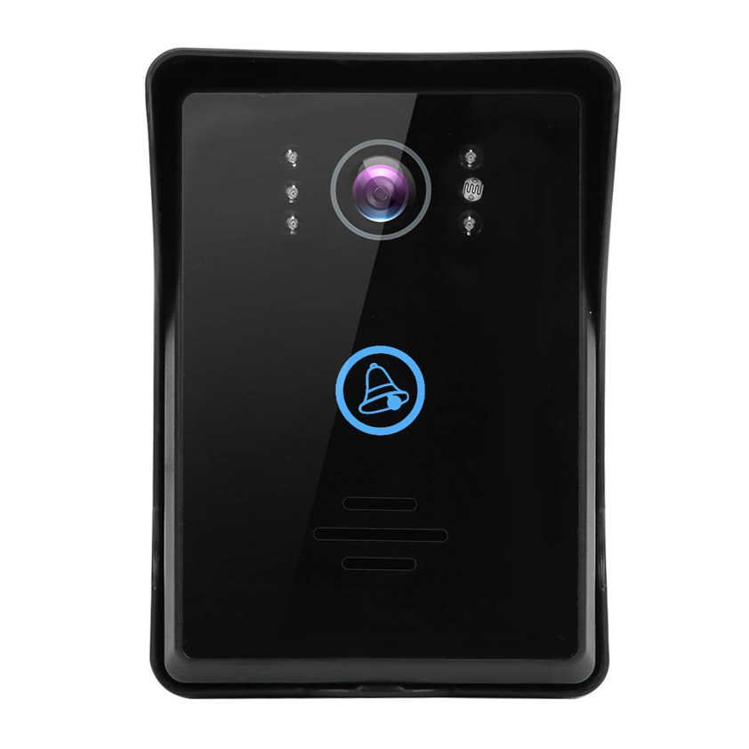 Surveillance Home Electronics Video Doorbell Wired WIFI 7in HD Display Remote APP Visual IR Night Vision Intercom Rainproof