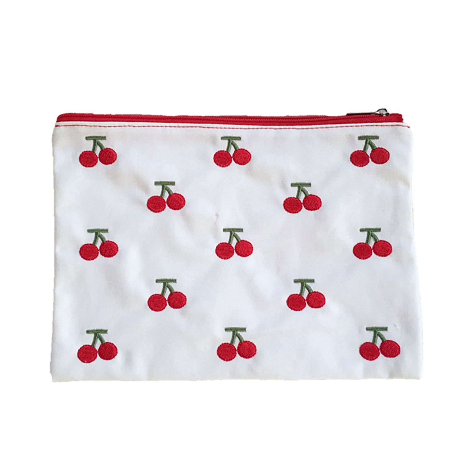 Toiletry Storage Pouch Roomy Embroidery Handbag Cosmetic Pouch