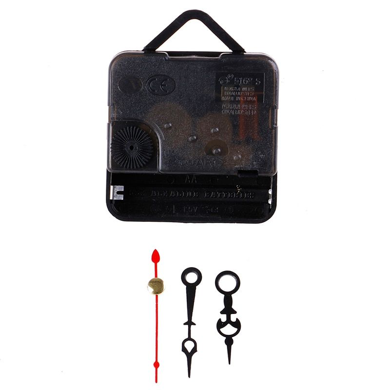 Quartz Clock Movement Mechanism Hour Minute Second Needle Green Luminous Hand DIY Wall clock Tools Parts