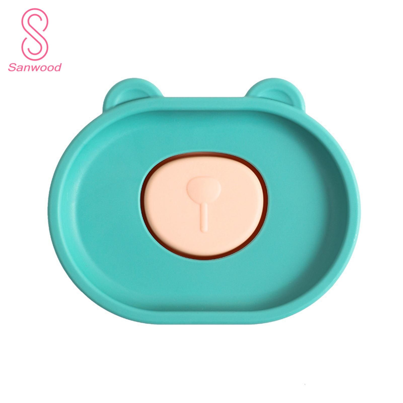 Soap Stand Practicability Corrosion Resistance Cartoon Bear Soap Box