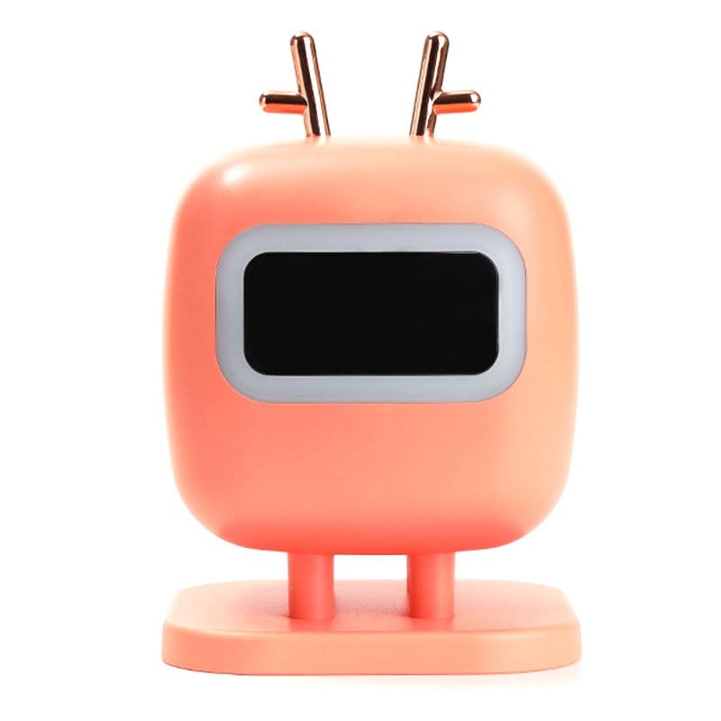 Alarm Clock Multifunction Electronic Alarm Cute Cartoon Night Light Smart Children Clock