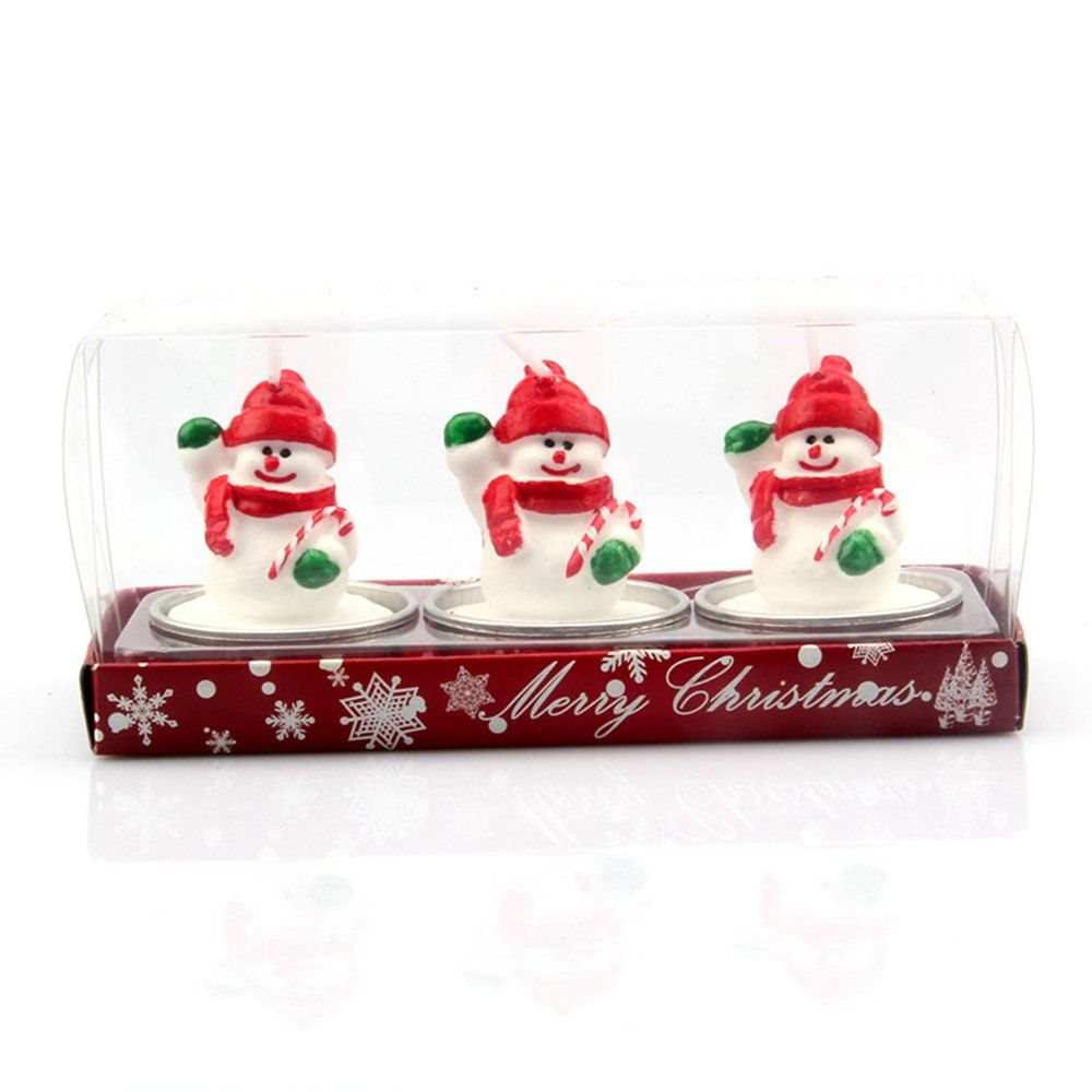 TE Christmas Supplies Candle Hotel Restaurant Scene Layout Christmas Decorations