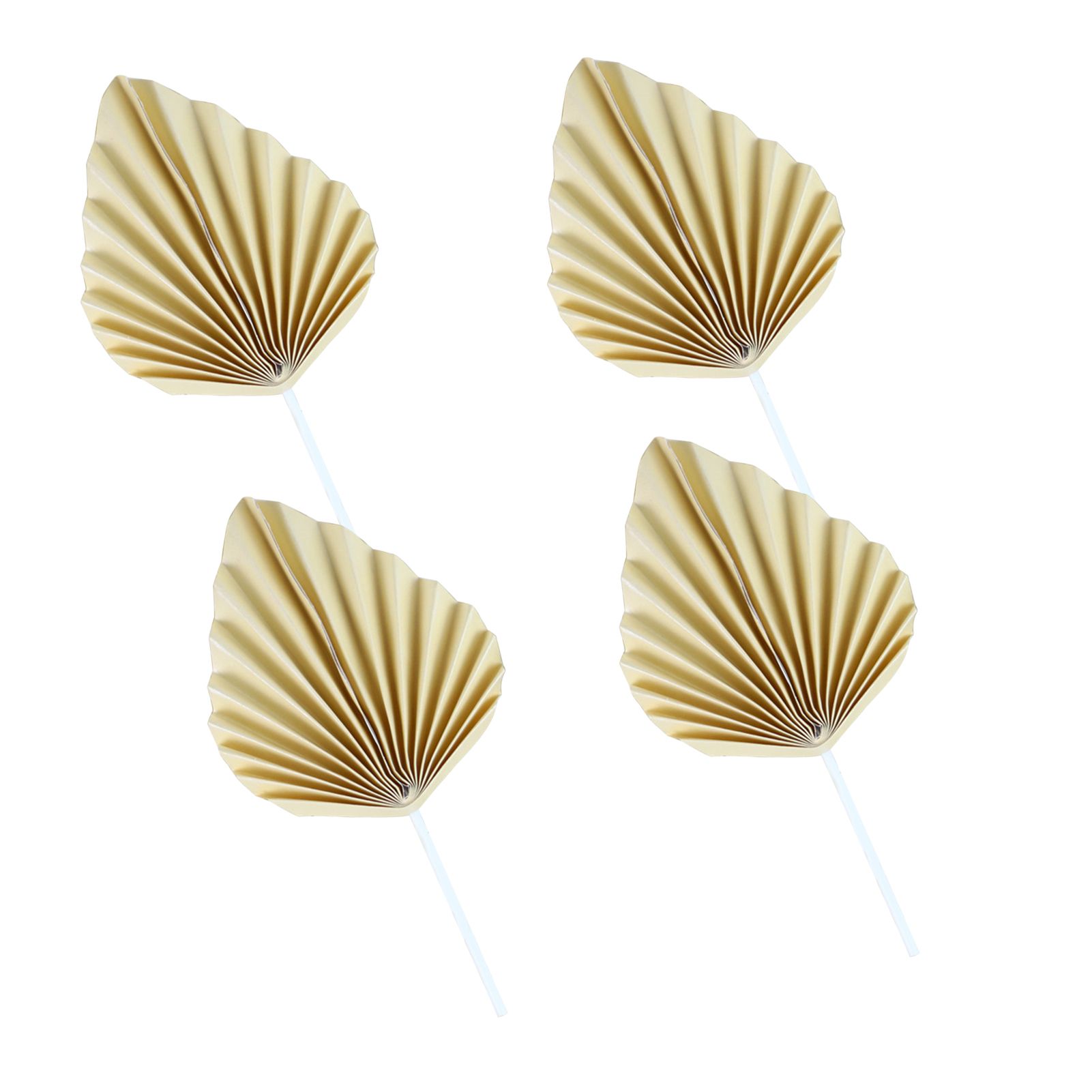 Cake Decoration Exquisite Workmanship Vertical Palm Leaves Cupcake Topper