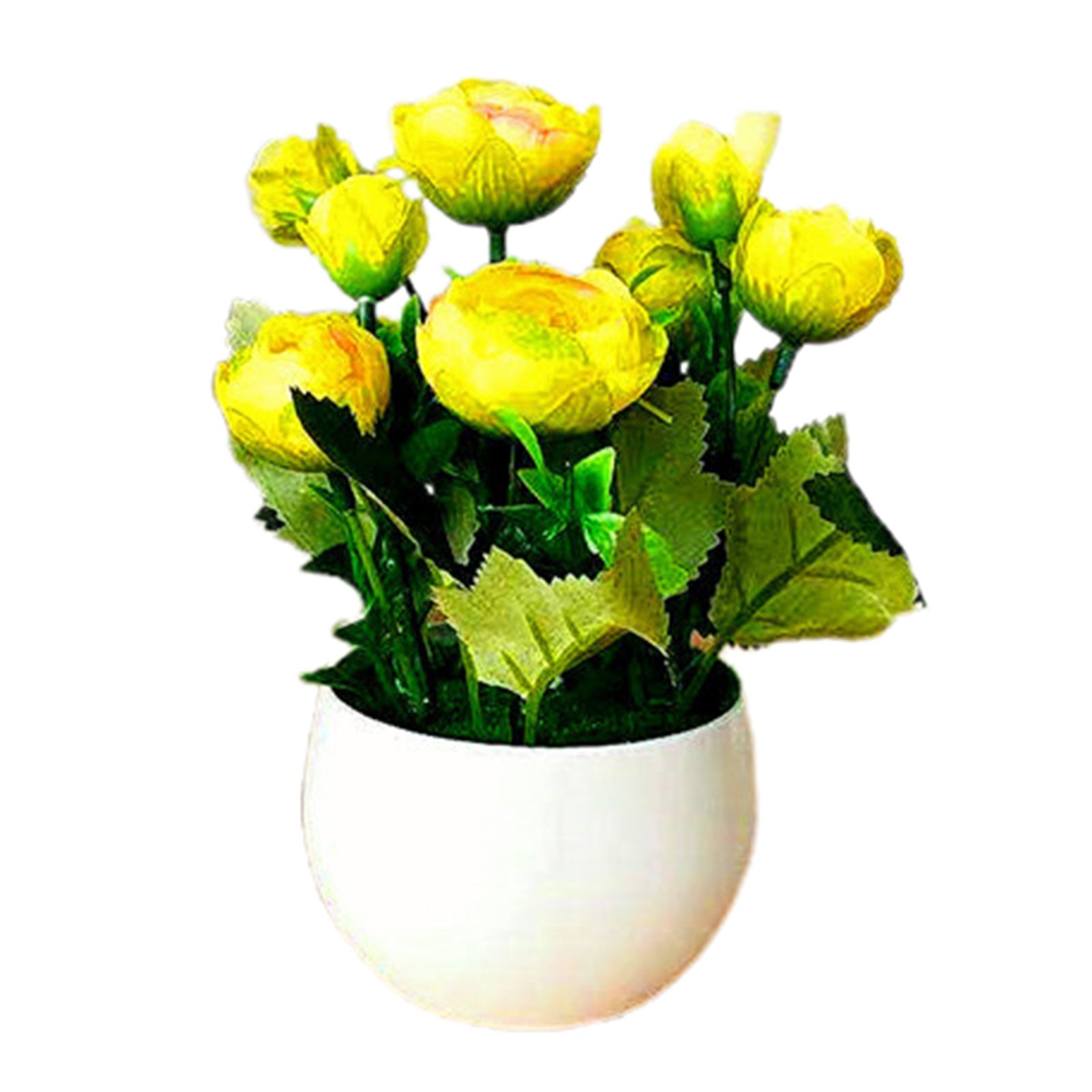 Simulation Pot Easy-Care Imitation Rose Flower Pot
