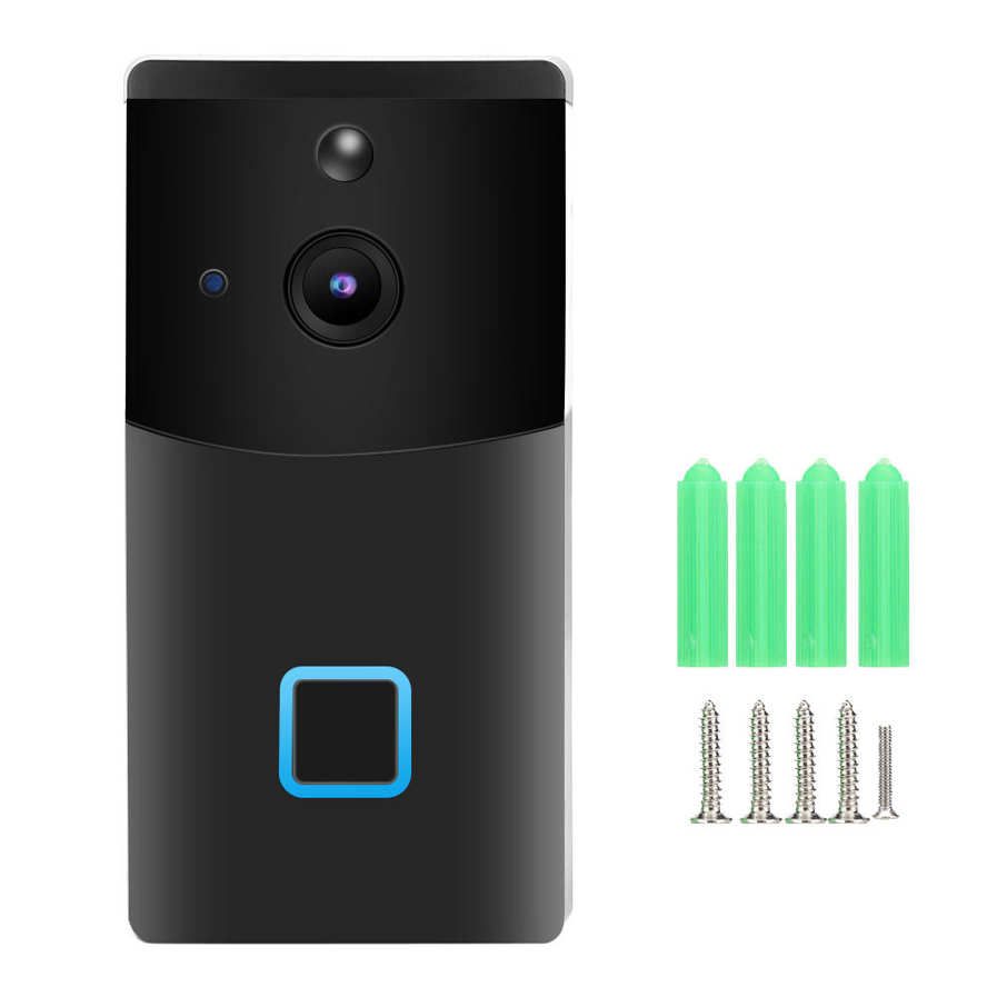 HD Door Bell  1080P WiFi Night View Two-way Intercome PIR Video Bell for Tuya