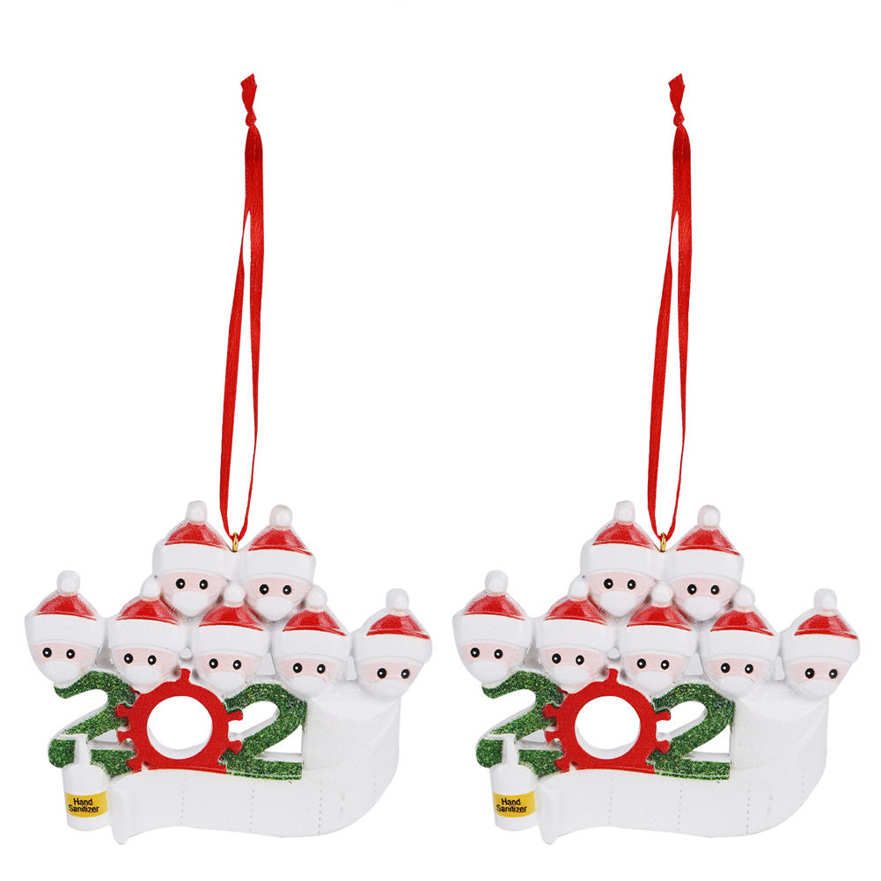 Buy Ying 2Pcs Personalized Family Members Name Christmas Hanging Ornament Pendant