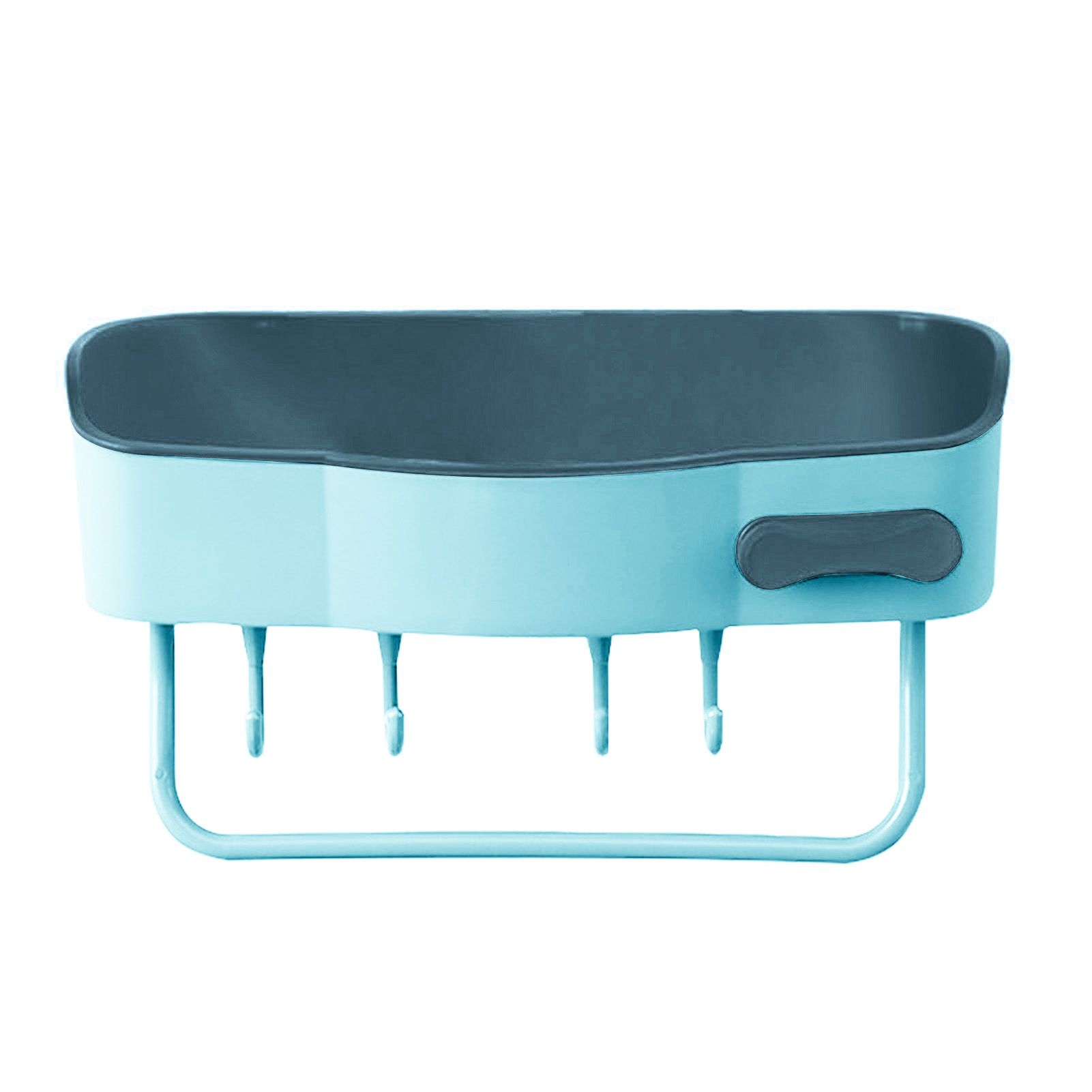 No Drilling Bathroom Rack Good Load-bearing Plastic Multifunctional Shower Shelf for Bathroom