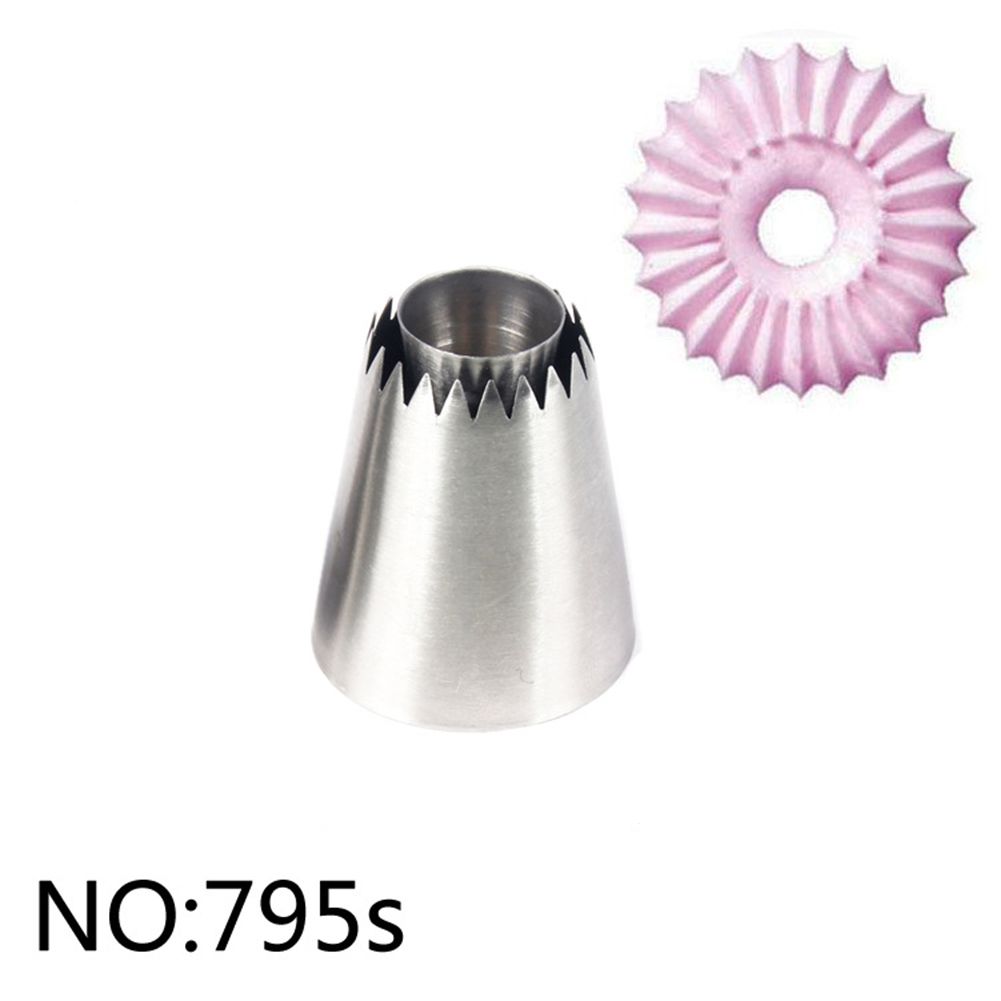 GC Stainlessl Steel Icing  Piping  Nozzles Cookie Biscuit Cake Mold Cake Decorating Tools specification:793S