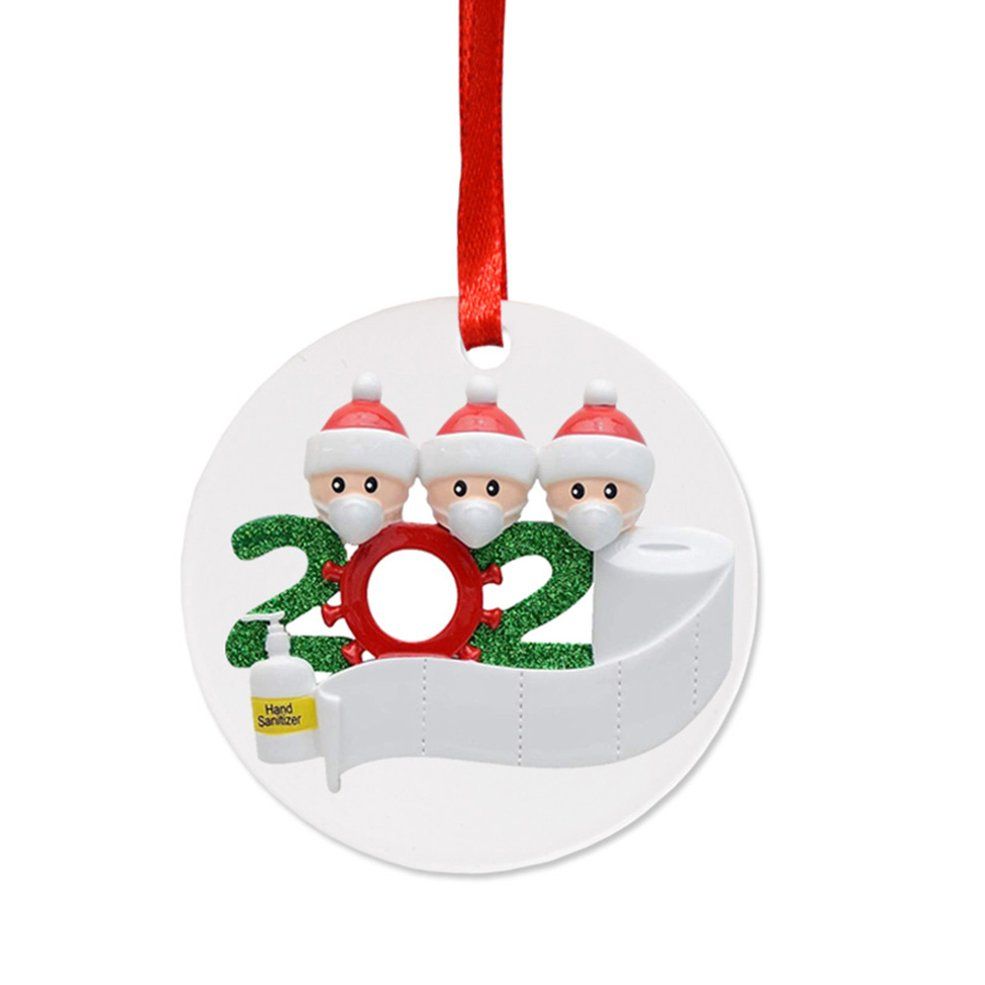 Merry Christ Pendant Decoration Resin Hanging Pendant Decorations