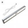 Porle 1.5W LED Motion Sensor Light Cupboard Wardrobe Stair Closet Night Lamp