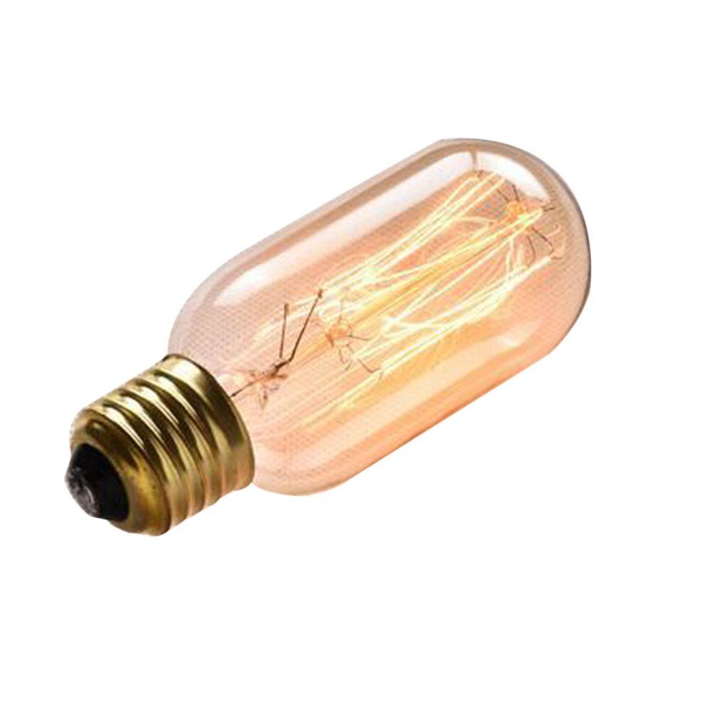 E27 Bright LED Light Bulb Industrial Style 40W Filament Light Bulb Warm Yellow