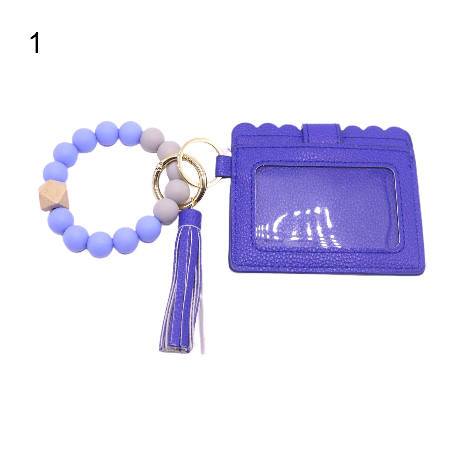 Card Holder with Tassel Multifunctional Bus Card Sleeves
