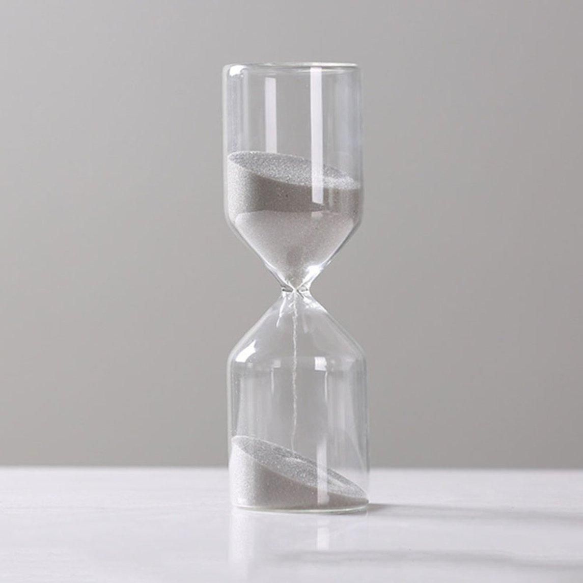 11H326-4 Hourglass Timer Clock Magnetic Glass Sandglass Ampulheta Crafts