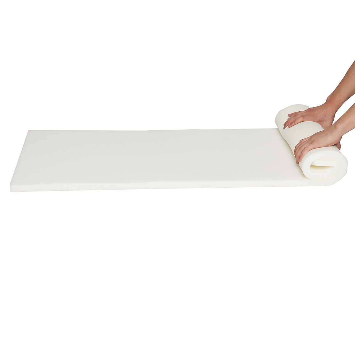 Replacement White Firm Foam Sheet Cushion Pads 3 Size Rubber Cushion Pad Foam Upholstery High Density Seat Cushion Polyurethane