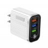Porle 36W 3 USB Ports QC3.0 Fast Charg Quick Charger Adapter EU/US Plug