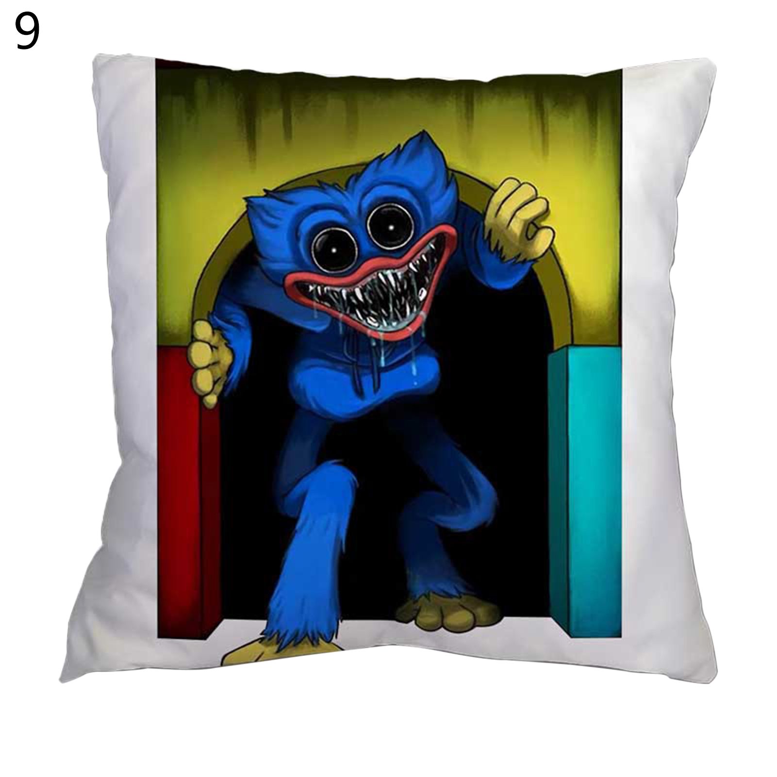 lowcase Soft Texture Sofa Couch Cartoon Toy Printed Cushion Case