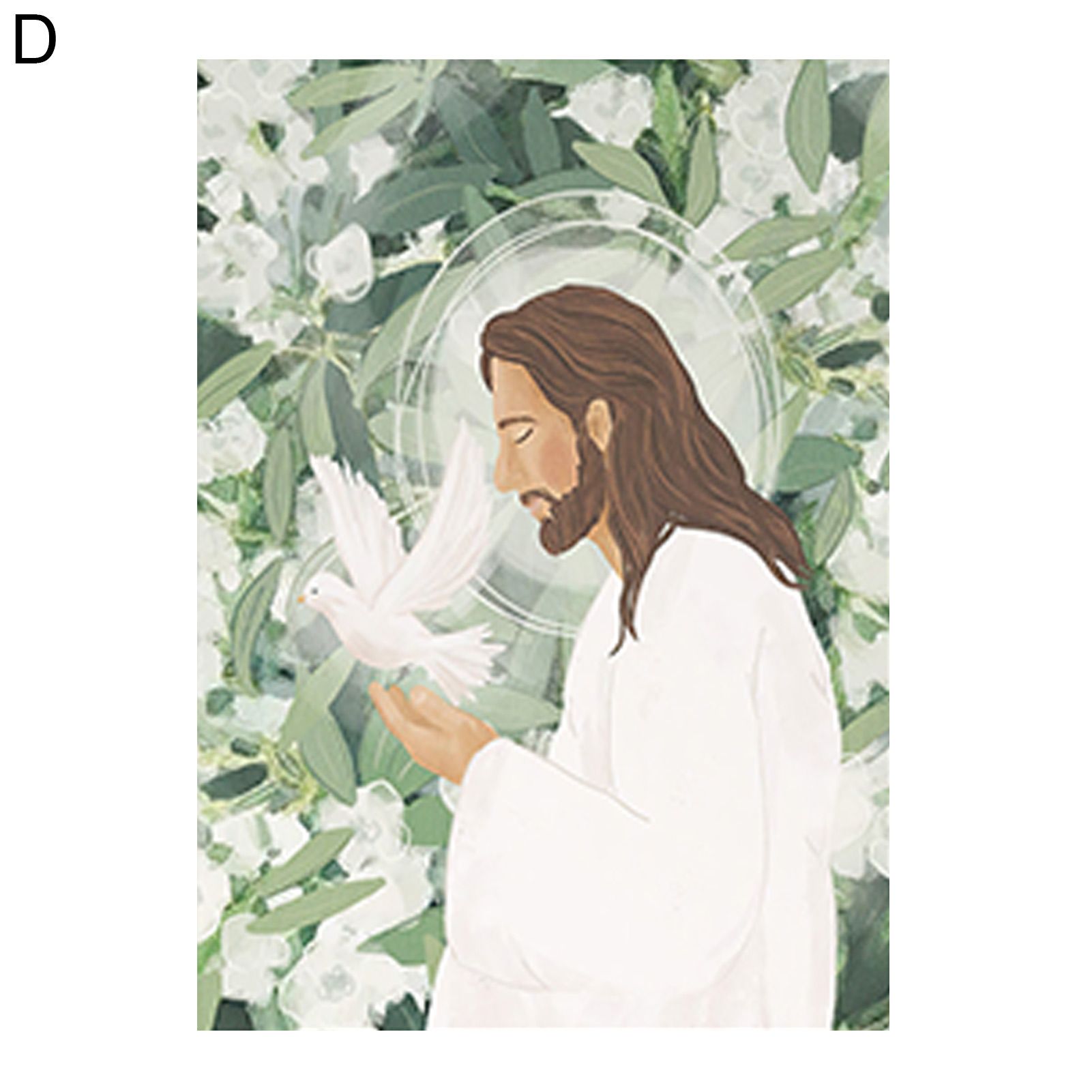 Decorative Picture Eye-catching Jesus Pattern Decorative Painting