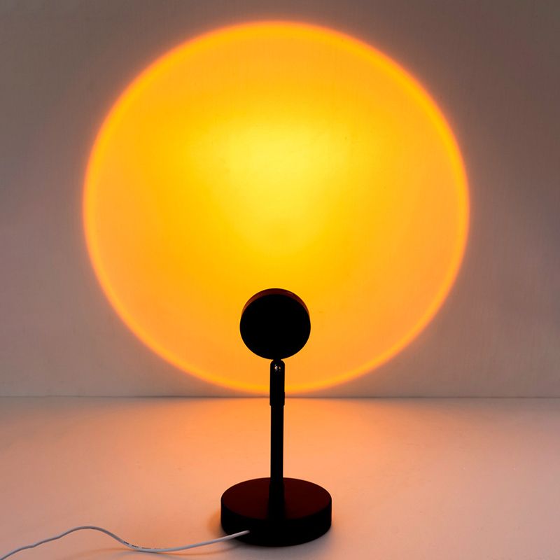Red sunset sun does not set the light net celebrity live background projection atmosphere light LED rainbow sunset light Professional Fidelity
