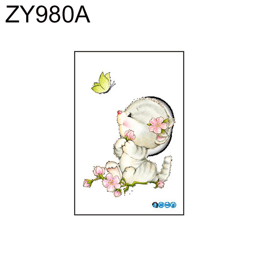 Removable Cute Cats Bathroom Toilet Lid Sticker Waterproof Restroom Decal Decor
