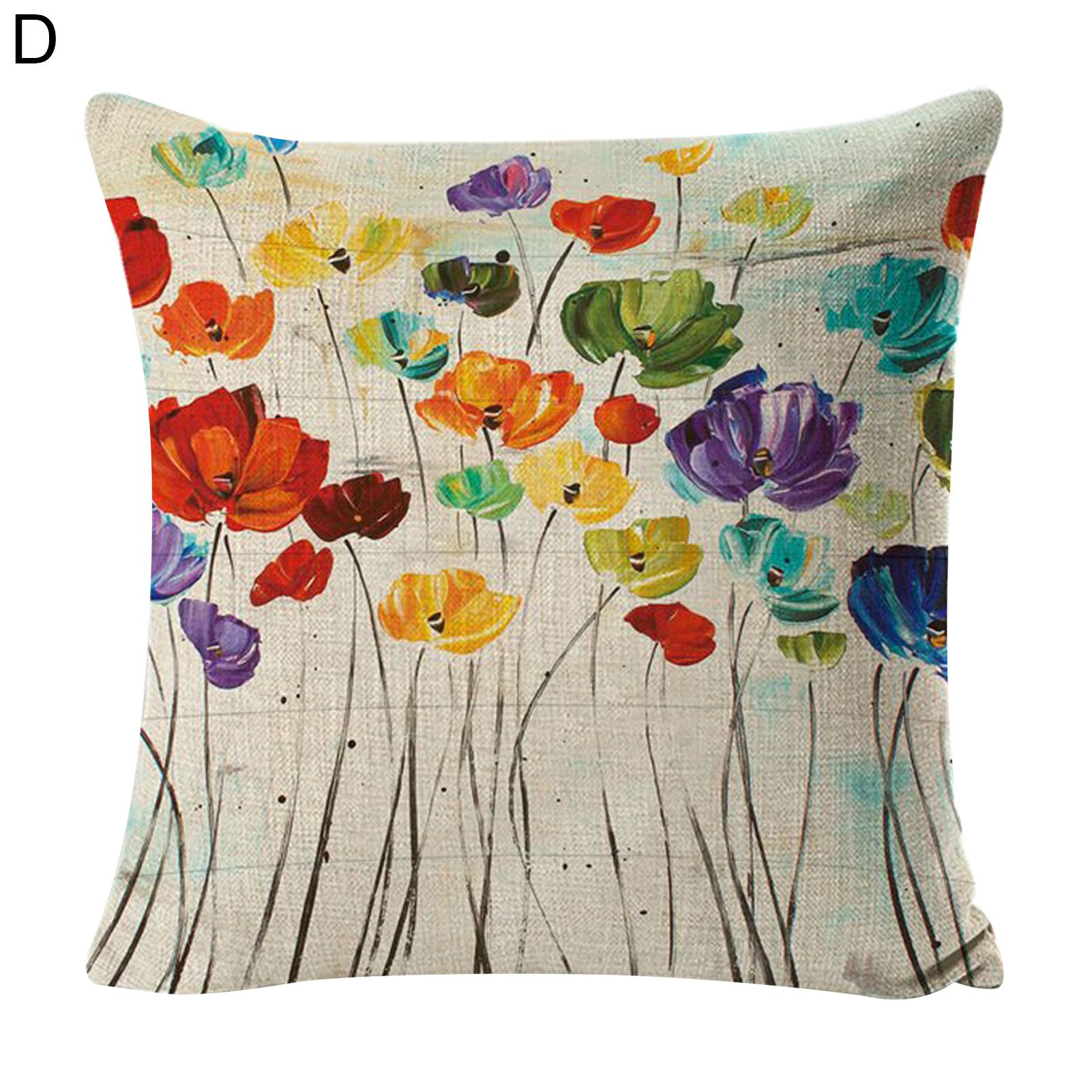 lowcase Flower Pattern Zipper Throw low Cover