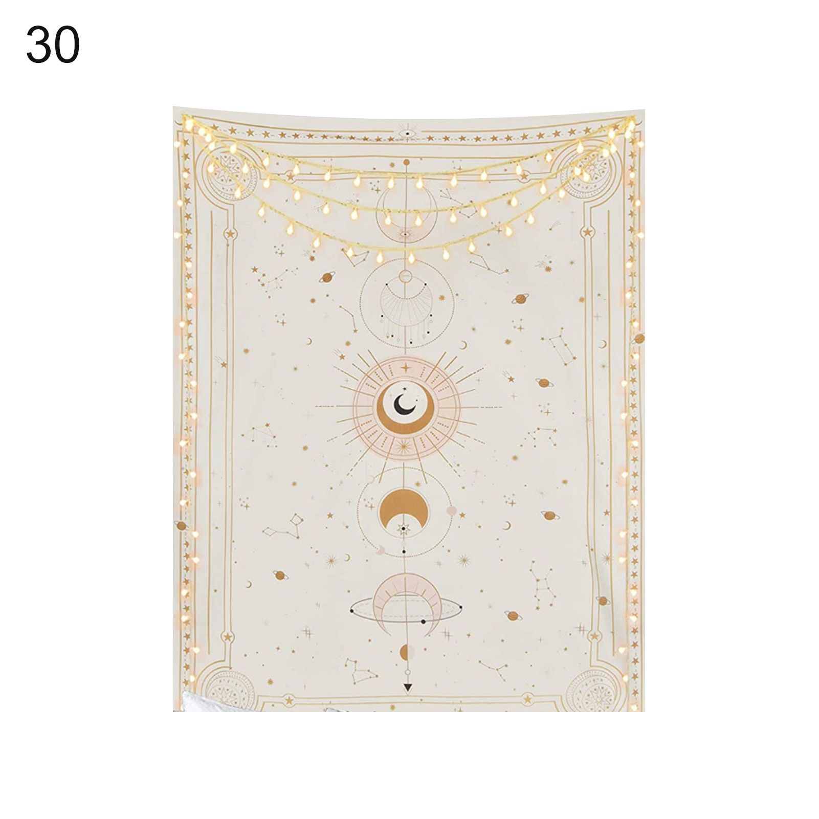 Eco-friendly Wall Tapestry Anti-fade Polyester Wall Hanging Tapestry Decor Supplies for Dorm