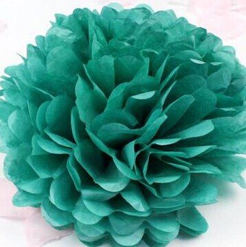 Hot selling 12"(30 cm) Wedding Decorative Props Tissue Paper Pompoms Pom Poms Balls Wedding Party Home Decor