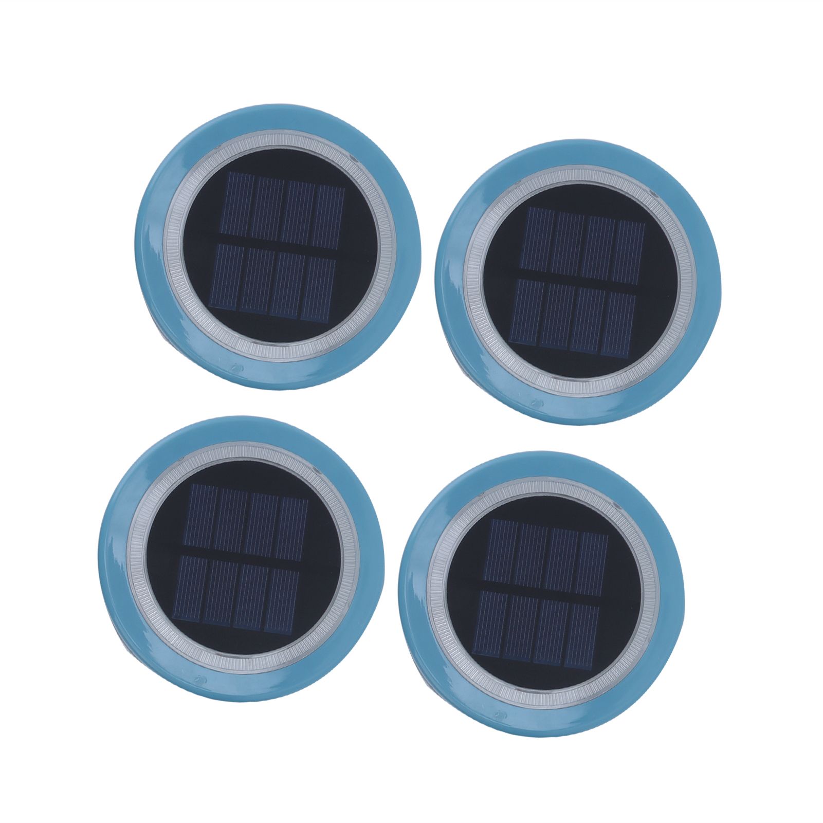 Led Pool Landscape Light Heat 4Pcs Solar Floating For Outdoor Swimming