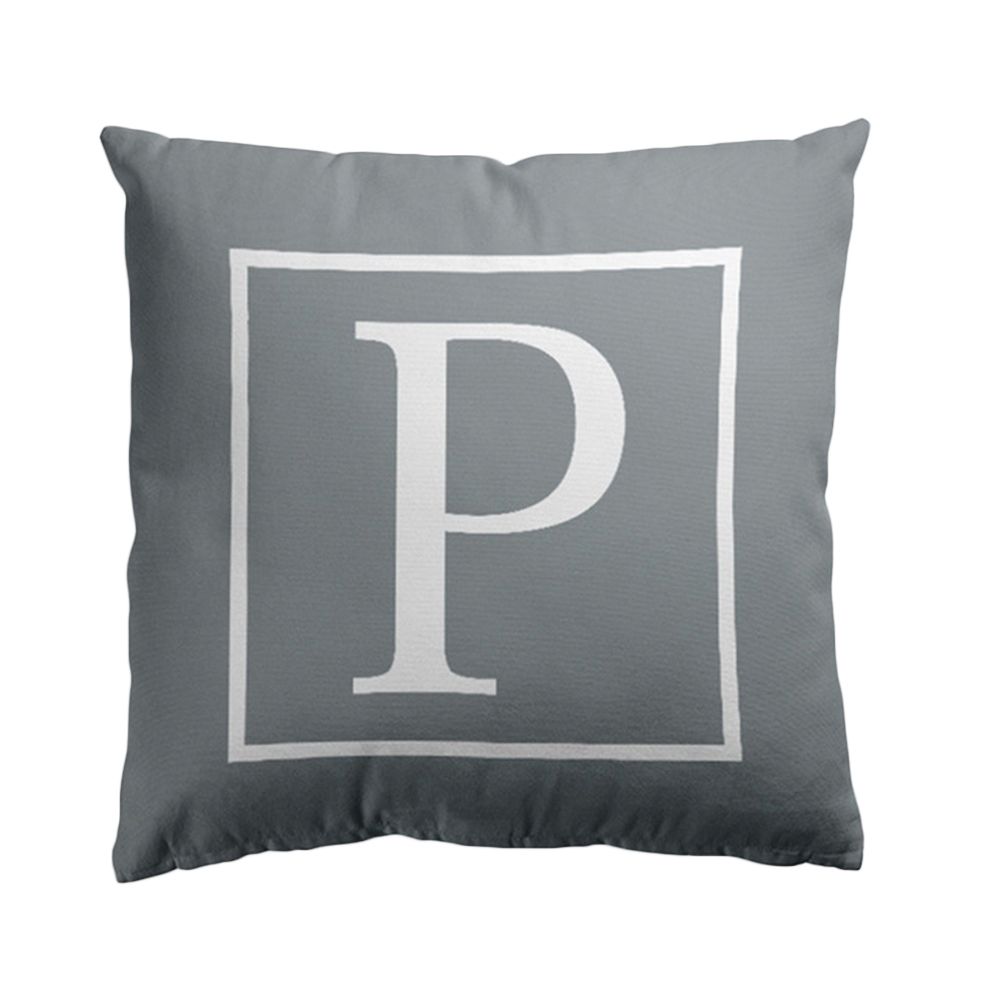 45x45cm English Letter Print low Cover Case Cushion Home Sofa Bed Car Decor