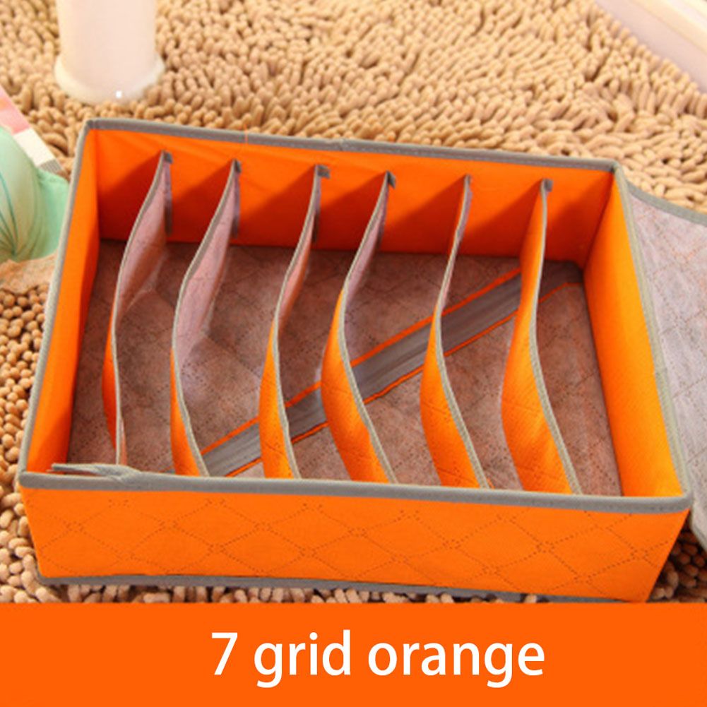 Yfashion Non-woven Drawer Closet Organizer Antibacterial Box for Underwear Bra Scarfs Socks e Storage