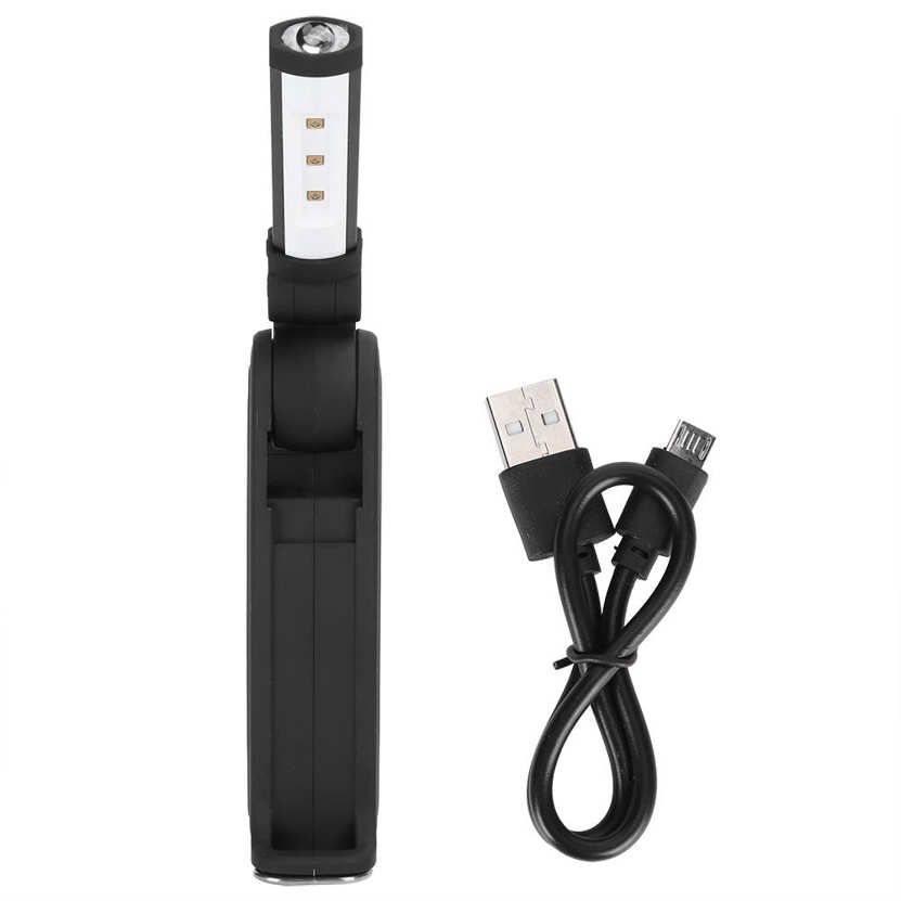 Portable Handheld 3W Double Light Source UVC + LED Cleaning USB Charging Home Lighting