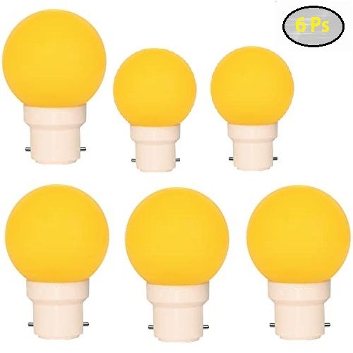 6Ps Deco Mini 0.5-Watt B22 Base LED Bulb. Dream Light