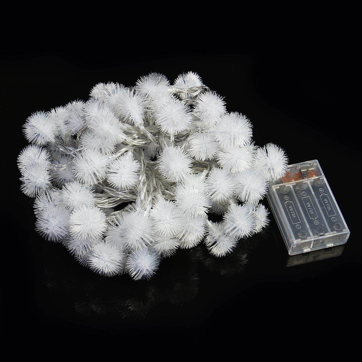 10M 80 LED Colorful Snowball LED Fairy String Light Christmas Wedding Party Deco