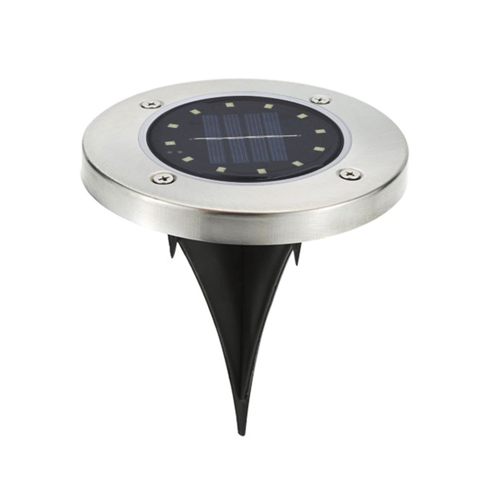 Outdoor IP65 Waterproof 12 LED Solar Floor Light Lamp Garden Yard Lawn Decor