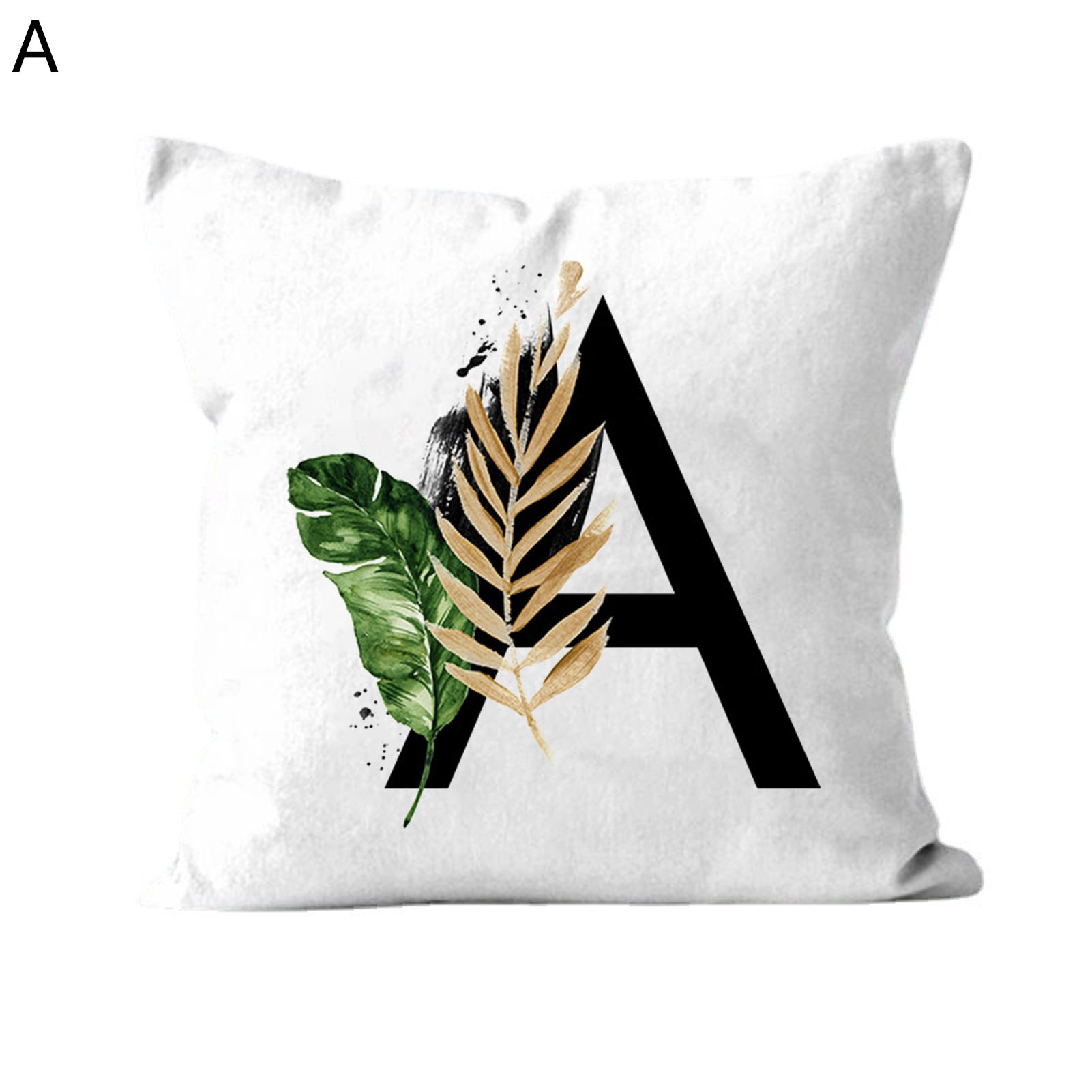lowcase Soft Texture Assorted Tropical Printed Cushion Throw Cover