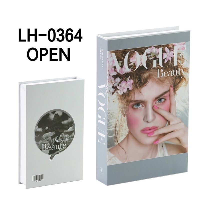 Openable Fake Book Box Fashion Brand Home Foldable Simple Modern Soft Decoration Hotel Study Room Store