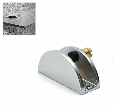 2 Pis D Shape Glass Self Clamp With Fixing Clip For 8 To 10mm Glass