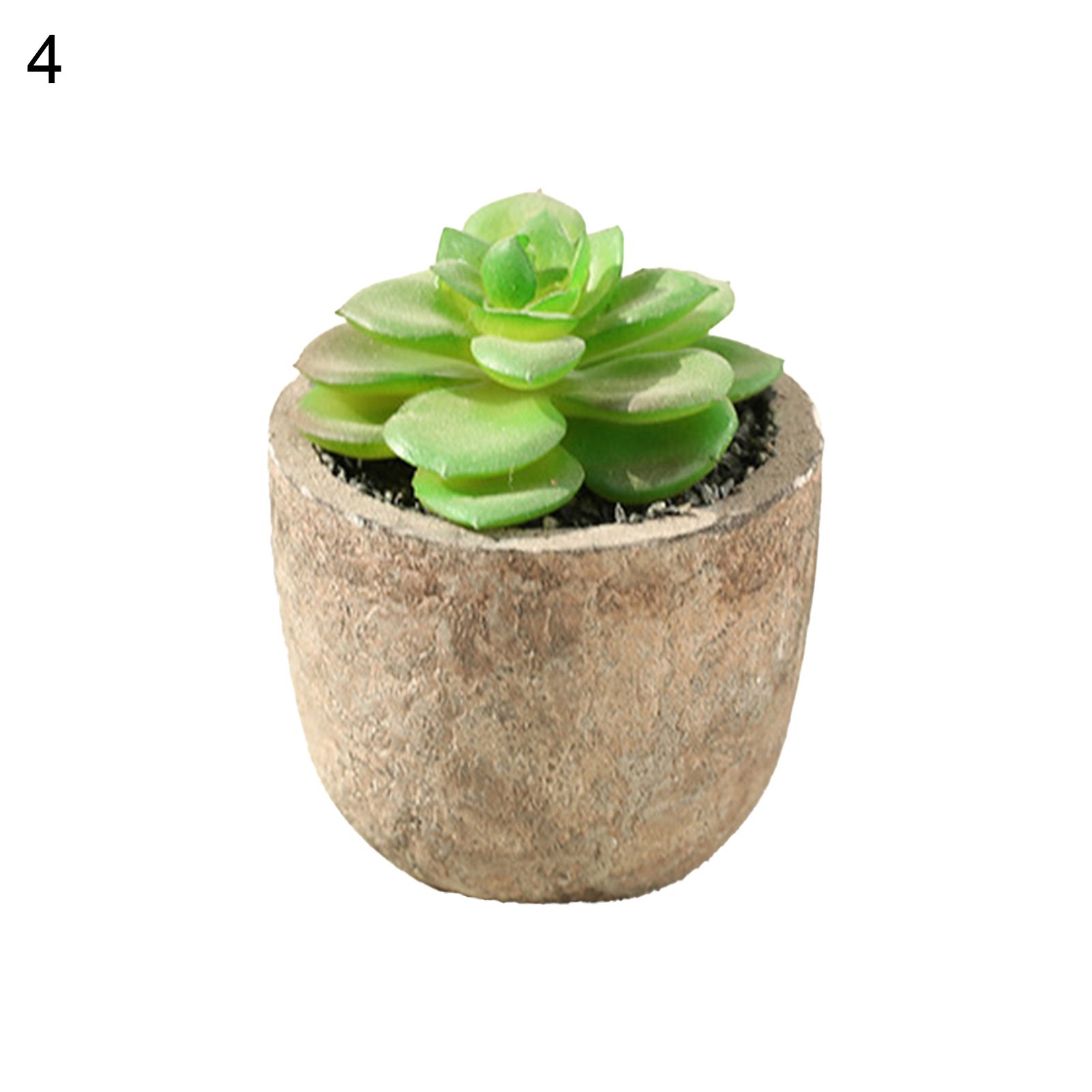 Artificial Potted Anti-fading Decorative Assorted Green Artificial Green Decor