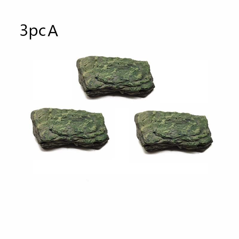 Fake Stone Artificial Hill Mountain Model Figurine Craft Miniature Fairy Garden Decoration Aquarium Ornament DIY Accessories