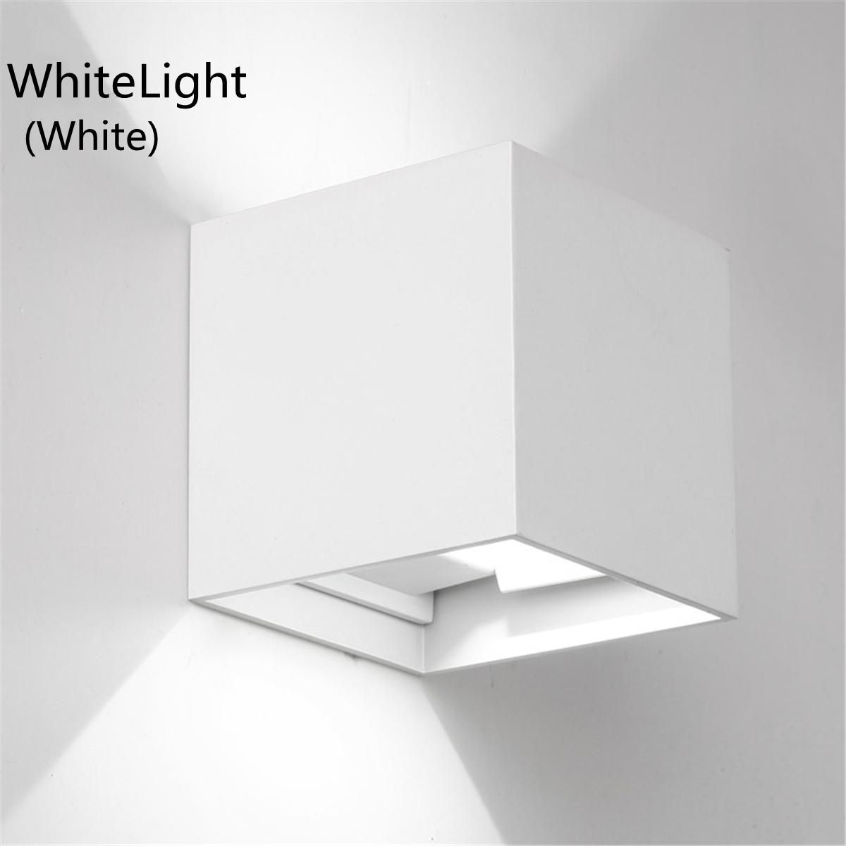 7W 2-LED Wall Light Outdoor Sconce Lamp Up Down Waterproof Adjustable Dimmable